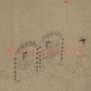 宋代《女史箴图》国画人物工笔作品图片赏析