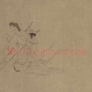 宋代《女史箴图》国画人物工笔作品图片赏析
