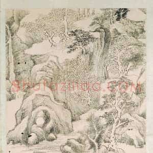 董其昌仿古山水册