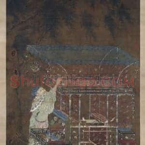 计盛货郎图轴