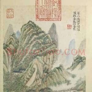 王时敏杜甫诗意图册