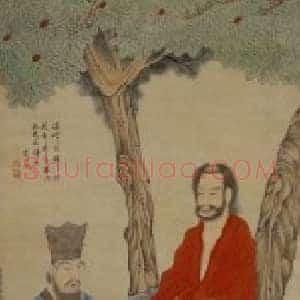 丁云鹏三教图轴