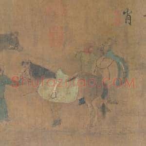 胡瓌卓歇图卷