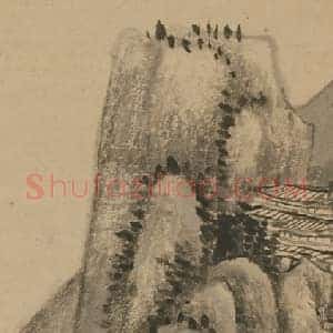 王原祁华山轴