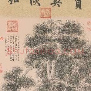 君子图轴