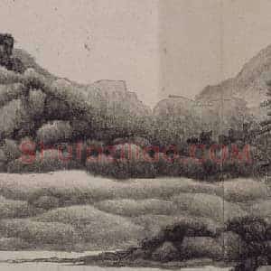 龚贤山水图卷