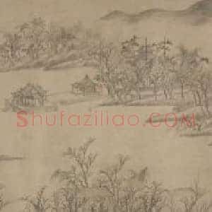 弘历瀛台胜景图卷