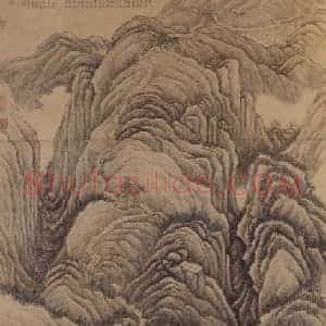 张若澄兴安岭图轴