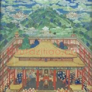 万法归一图屏