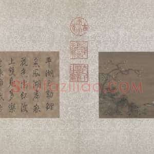 寒塘凫侣图页