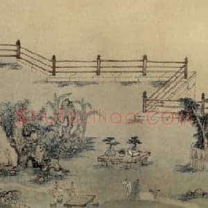 杜琼友松图卷