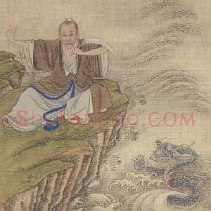 雍正帝行乐图·道装像册页
