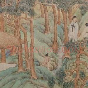 文徵明惠山茶会图卷