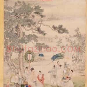 郎世宁弘历观画图轴