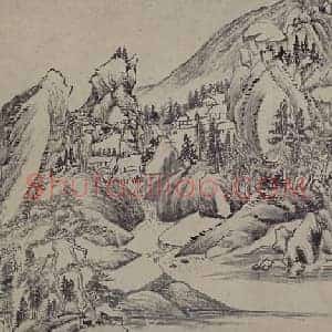 董其昌书画合璧卷